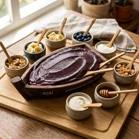 Barca Grossa para Dois 1 litro, Casa do Açaí Grosso