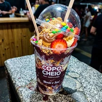 Copo Cheio 700 ml, Copo Cheio Açaí