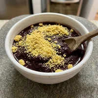 Açaí com Farinha d'Água do Interior, Amazônia na Tigela