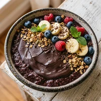 Açaí com Ganache Meio Amarga, Açaí & Cacau
