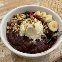 Açaí com Sorvete de Creme, Tigela Cheia