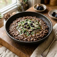 Arroz Cremoso de Alho Negro, Casa da Maturada