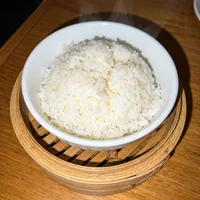 Arroz Branco no Vapor, Pote de Bambu