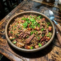 Arroz Carreteiro do Domingo, Fogão de Lenha da Dona Zelma
