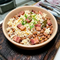 Arroz com Feijão do Dia, Espeto do Ademar