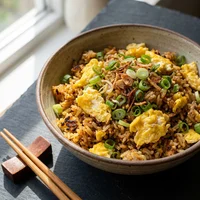 Arroz Frito com Ovo e Cebolinha, Casa da Pimenta Ardida
