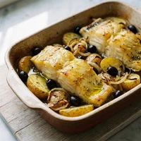 Bacalhau ao Forno com Batatas, Sal & Louro