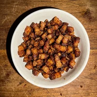 Bacon em Cubos Crocante, Caldeirão da Vovó