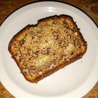 Bolo de Banana em Fatia, Bule & Bolinho