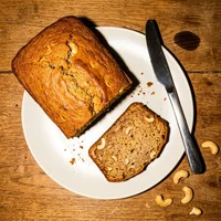 Banana Bread com Castanha, Grão Cheio