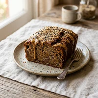 Banana Bread com Tahine, Filtro Lento