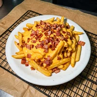 Batata Frita com Cheddar e Bacon, Pastelaria do Seu Nivaldo