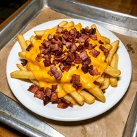 Batata com Cheddar e Bacon, Chapa de Ferro
