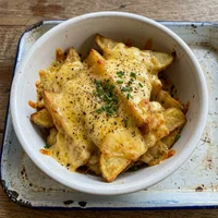 Batata com Cheddar, Prensa & Cia