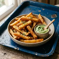 Batata Frita com Maionese de Ervas, Chapa de Cobre