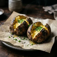 Batata na Brasa com Manteiga de Garrafa, Ave Rara