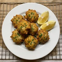 Bolinho de Bacalhau com Limão-Siciliano, Pastelaria Dona Ilma