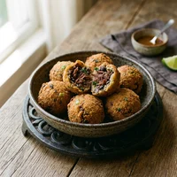Bolinho de Feijoada com Charque, Rancho do Carreteiro