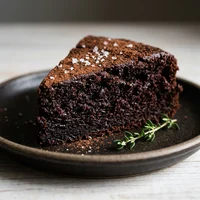 Fatia de Bolo de Chocolate e Azeite, Alvorada