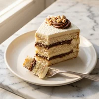 Bolo de Leite em Pó com Creme de Avelã, Ateliê Bem-Casado
