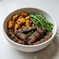 Bowl de Patinho com Batata-Doce, Proteína Viva