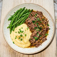 Bowl de Carne de Panela Desfiada, Panela Leve
