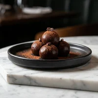 Brigadeiro de Cacau 80% com Cachaça Envelhecida, Alquimia Doce