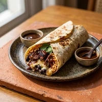Burrito de Fraldinha, Brasa e Milho