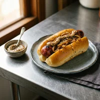 Hot Dog no Pão de Leite, Fermento e Fogo