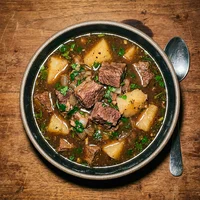 Caldo de Carne com Mandioca, Caldeirão da Vovó