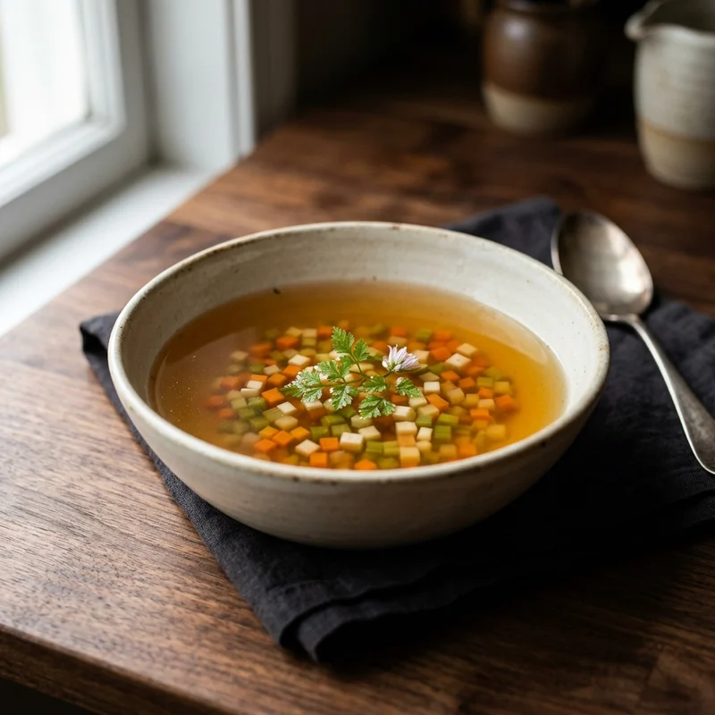 Consommé Double de Vitela, Casa Consommé