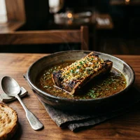 Caldo de Ossos com Tutano Gratinado, Casa Consommé