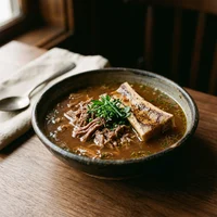 Caldo de Rabada com Xerez, Casa Consommé