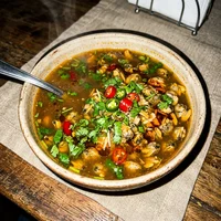 Caldo de Sururu, Panela de Ferro