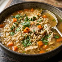 Canja de Galinha com Arroz Integral, Inverno Perpétuo