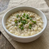 Canjica Salgada de Milho e Castanha, Verde Caldo