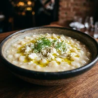 Canjica Salgada com Queijo de Cabra, Atelier Velouté