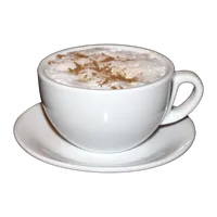 Cappuccino com Canela, Bule & Bolinho
