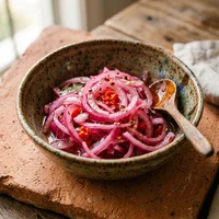 Cebola Roxa em Conserva, Pibil Fogo Lento