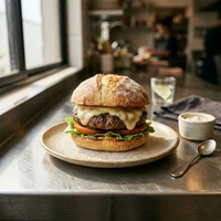Cheeseburger de Massa Madre, Fermento e Fogo