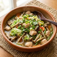 Chop Suey de Frango e Cogumelos, Pavilhão de Jade