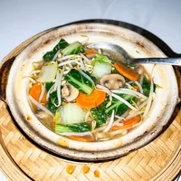 Chop Suey de Legumes, Pote de Bambu