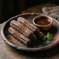 Churros de Chocolate Amargo, Xocolatl Cocina