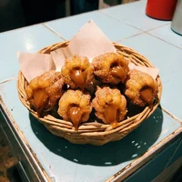Cesta de Churros com Doce de Leite, Bola Cheia Sorvetes