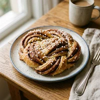 Cinnamon Roll Trançado, Bandeja Nórdica