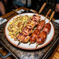 Combo Frango e Linguiça, Brasa de Rua