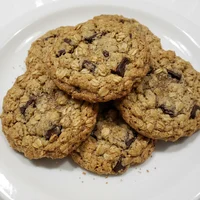 Cookie de Aveia com Chocolate Amargo, Doce Raiz