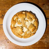 Cookie de Chocolate Branco, Grão Cheio