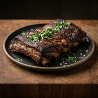 Costela de Porco Ibérico ao Fogo Vivo, Chama Alta