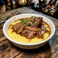 Costelinha na Pressão com Polenta, Fogão de Lenha da Dona Zelma